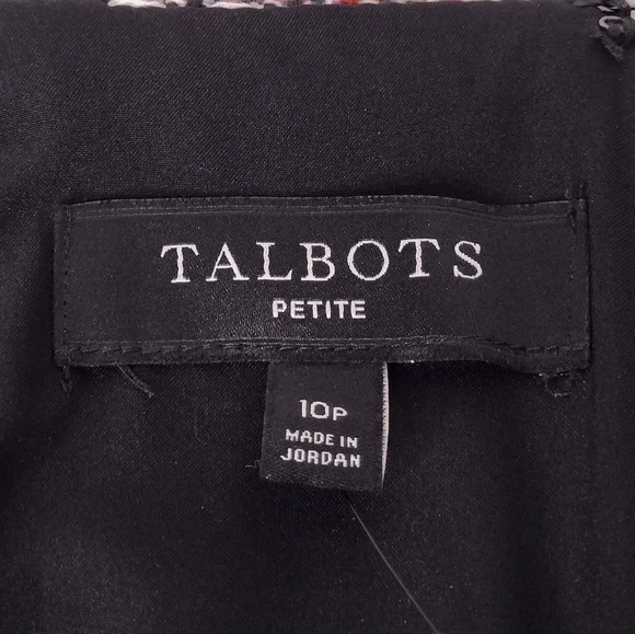 NWT Talbots Petite Women's Back Zipper Ombre Tweed Pencil Business Office Skirt - Picture 13 of 16